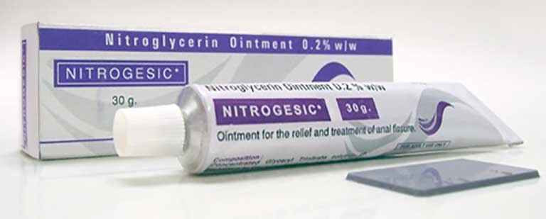 Thuốc điều trị nứt kẽ hậu môn – Nitroglycerin