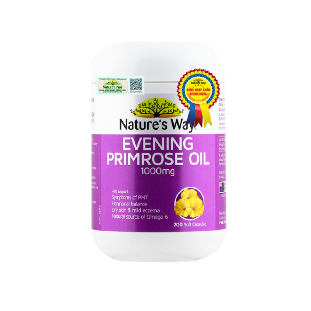 Dầu hoa anh thảo Nature’s Way Evening Primrose Oil