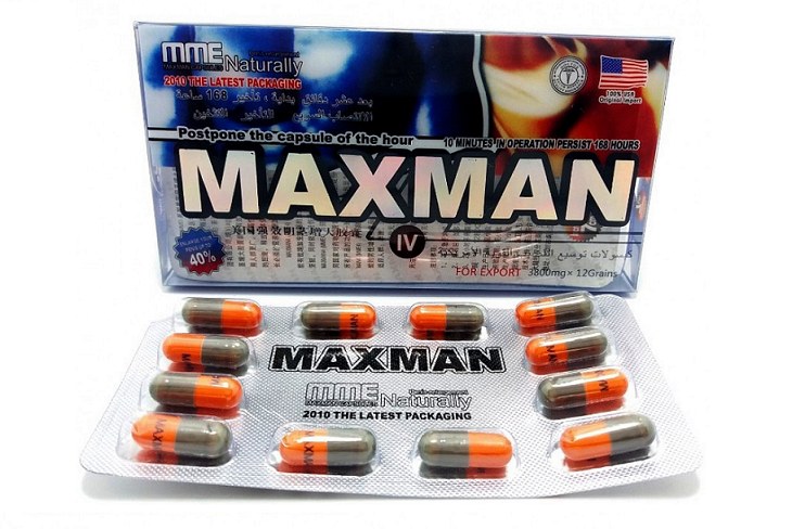 Thuốc hỗ trợ liệt dương Maxman